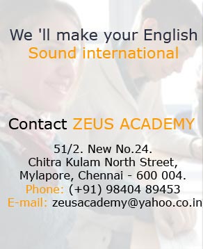 American Accent Training in Chennai